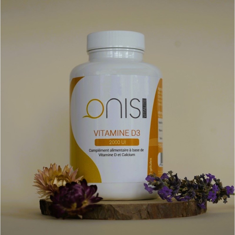 Vitamine D3 2000 UI 2 mois