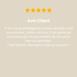 Vitamine D3 500 000 UI