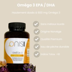 Oméga 3 EPA/DHA 2 mois