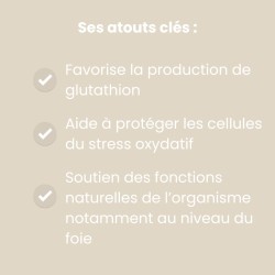 NAC N-Acéty-l-Cystéine 4 mois