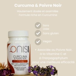 Curcumine et Poivre Noir 2 mois