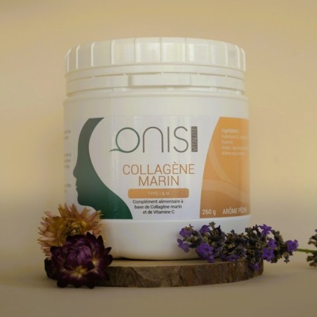 Collagène marin arôme pêche